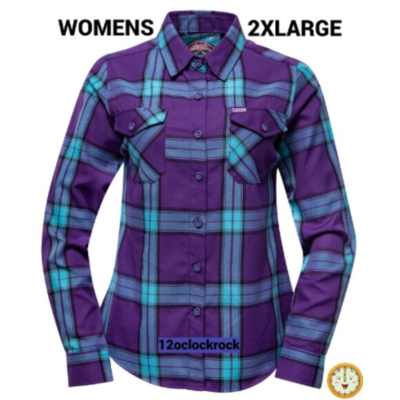 DIXXON Flannel WINSLOW Flannel Shirt - Women's 2XL - Picture 1 of 10